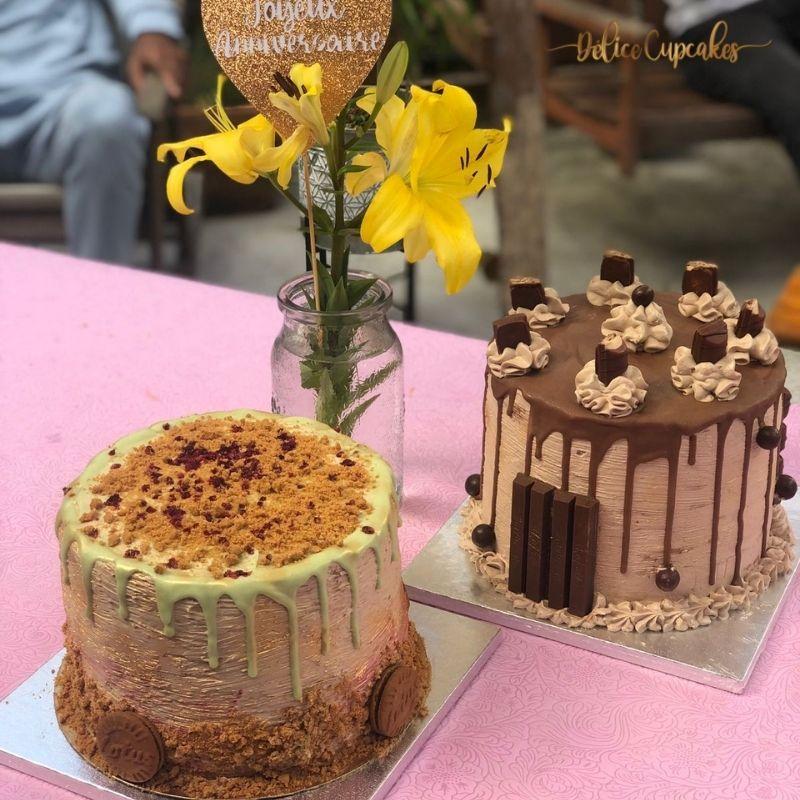 Layer Cake design thème Stitch sur commande à la Réunion! – Délicecupcakes