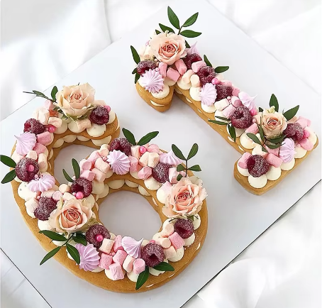 Number cake ou Letter cake
