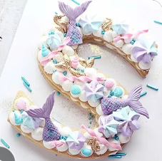 Number cake ou Letter cake