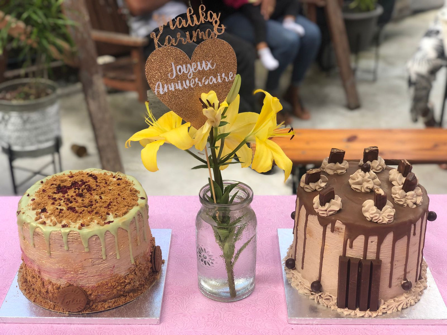 layer cake parfumé sans thème/ à partir de 15 parts)