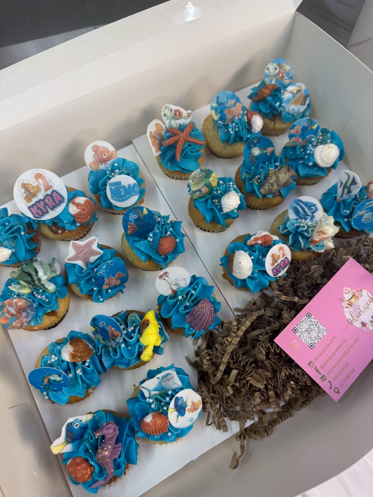 Coffret de cupcakes à offrir pour une occasion de votre choix