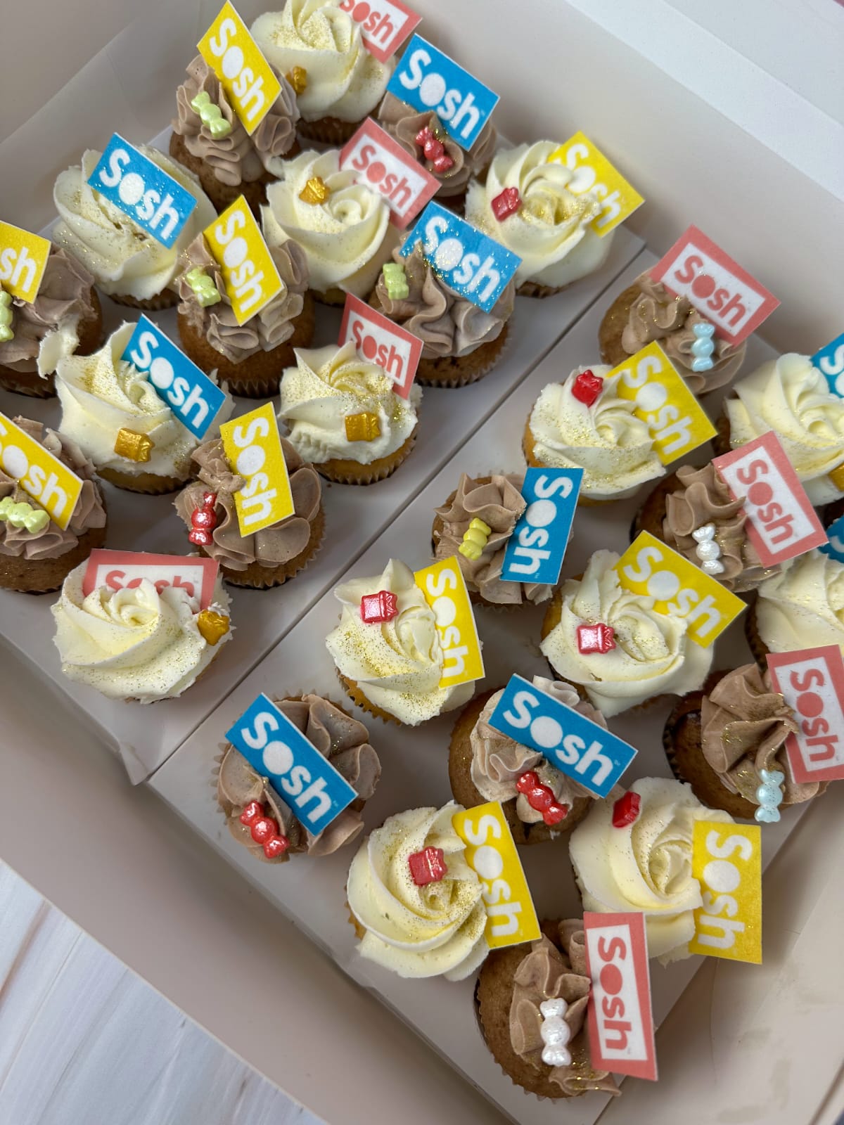 Coffret de cupcakes à offrir pour une occasion de votre choix