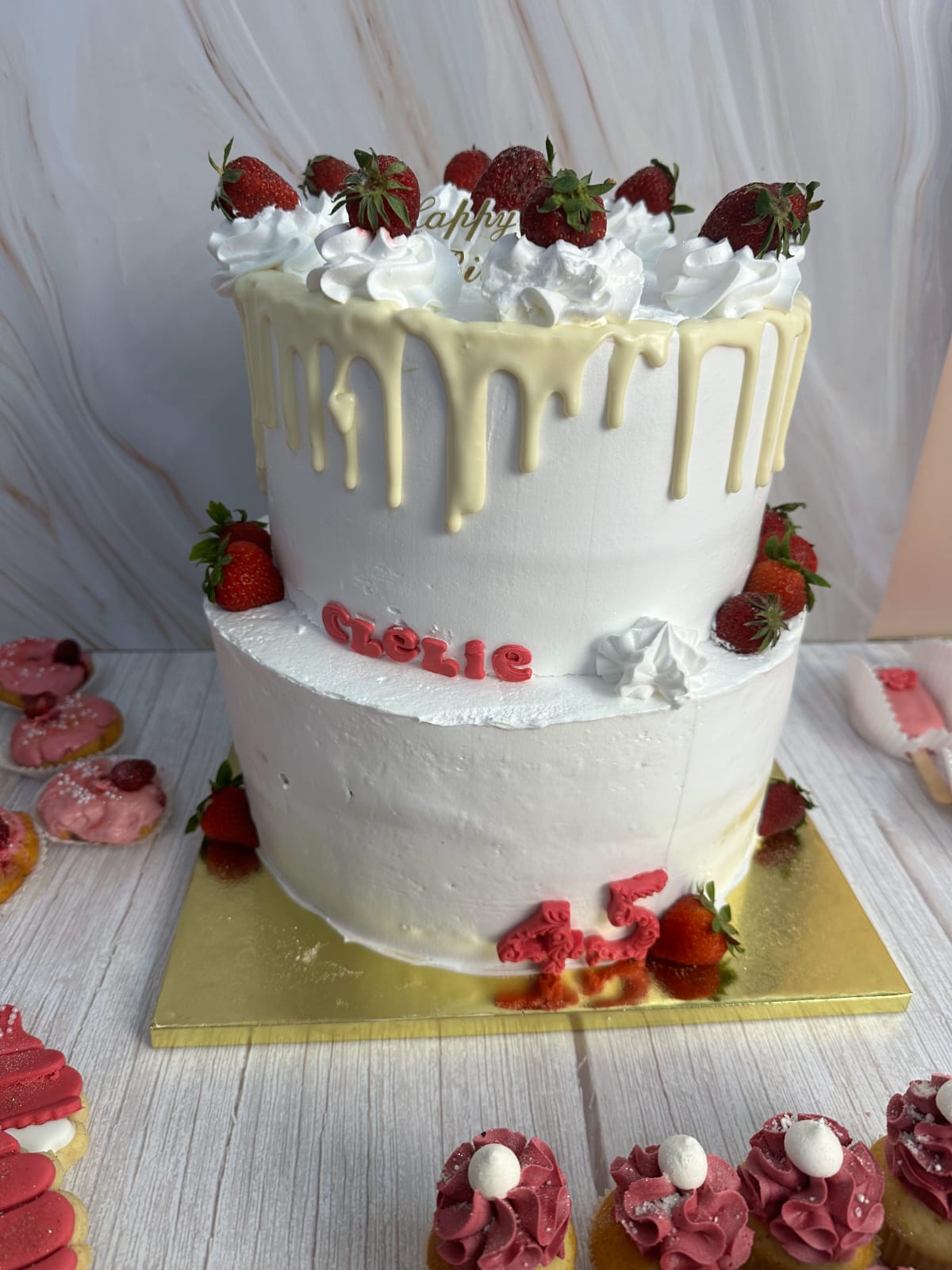 Cake design - (à partir de 15 parts)