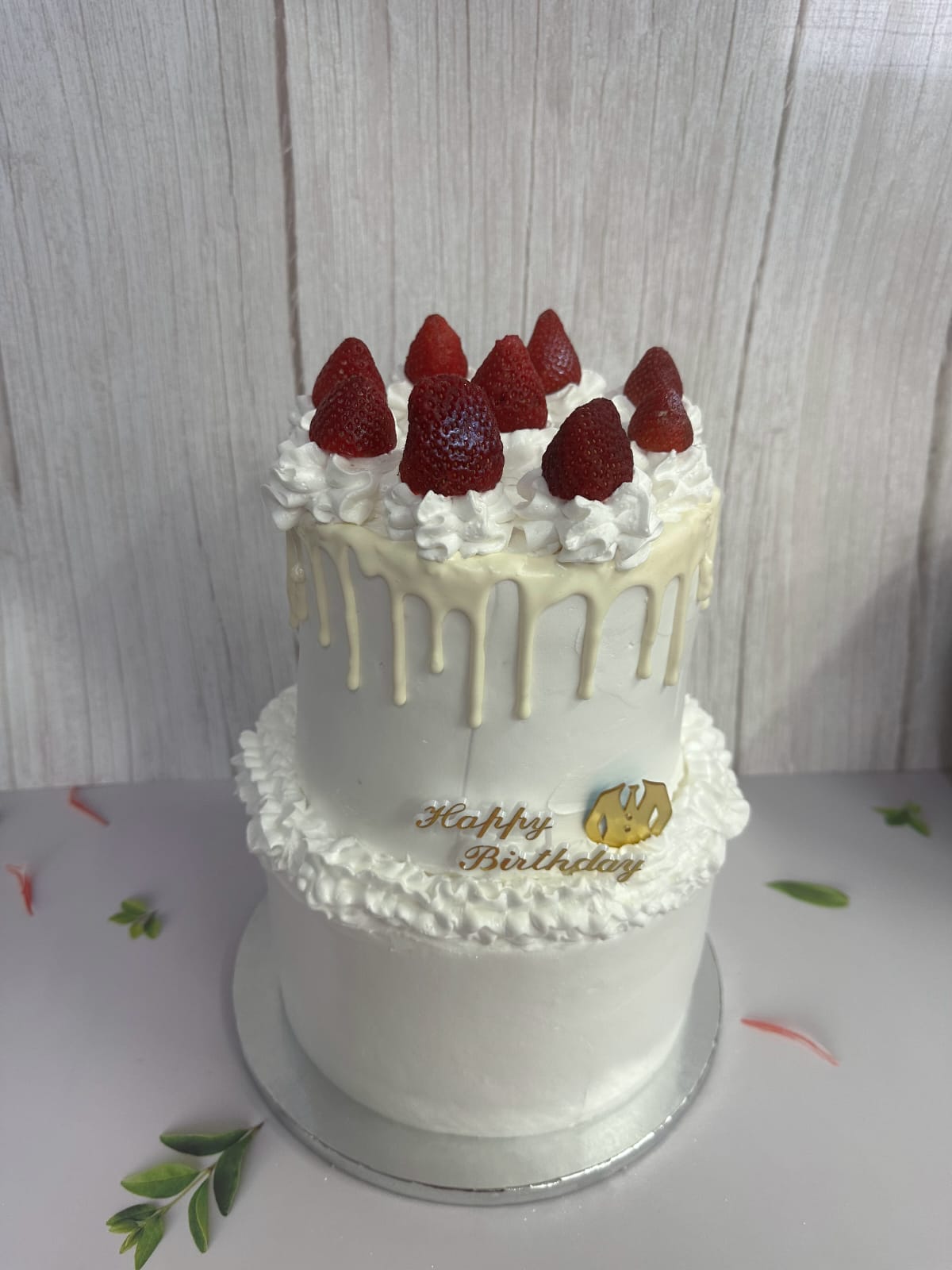 Cake pièce montée Fiançailles/Mariage (à partir de 15 parts)