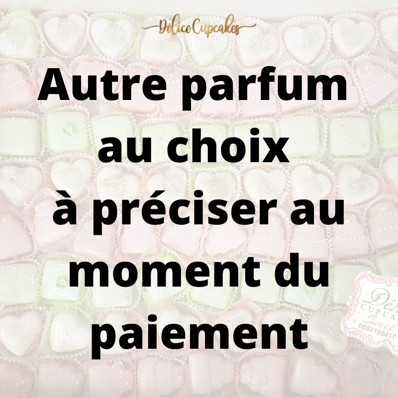 Mini Napolitaine au Coeur fondant parfumé à votre goût