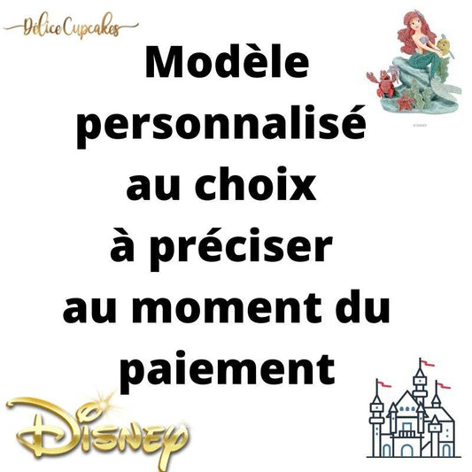 Cupcakes avec Toppers thème Disney ou autre à préciser à partir de
