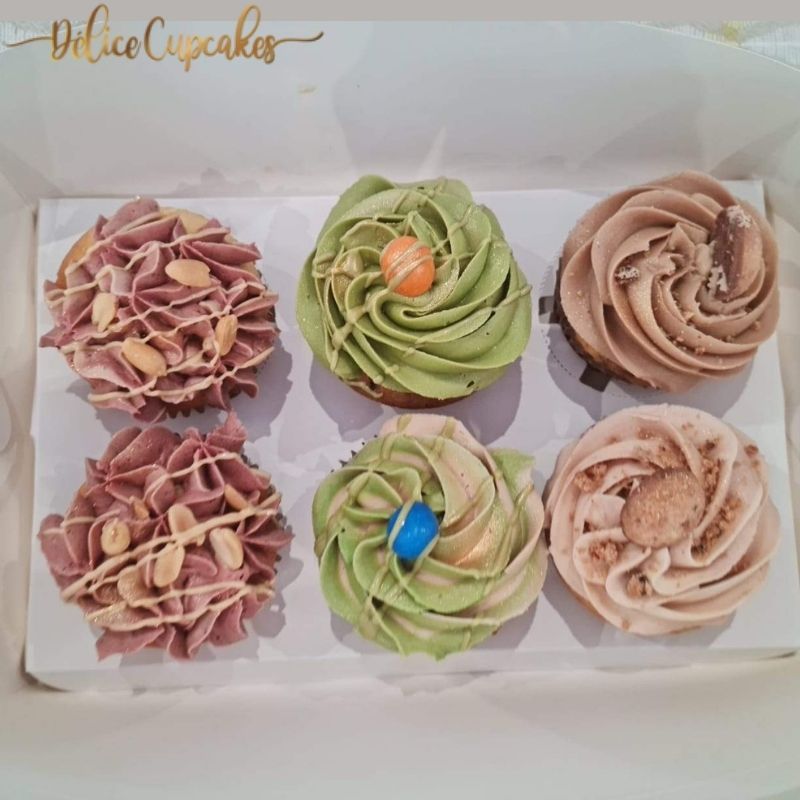 Coffret Délice du jour de 6 Cupcakes