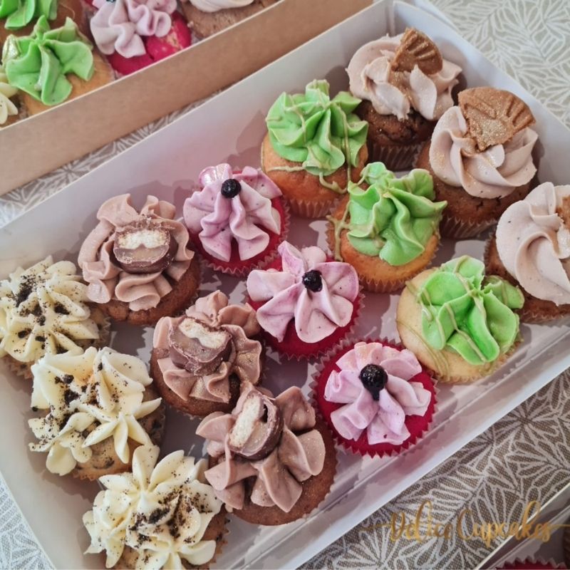 Coffret Délice du jour de 15 Mini Cupcakes