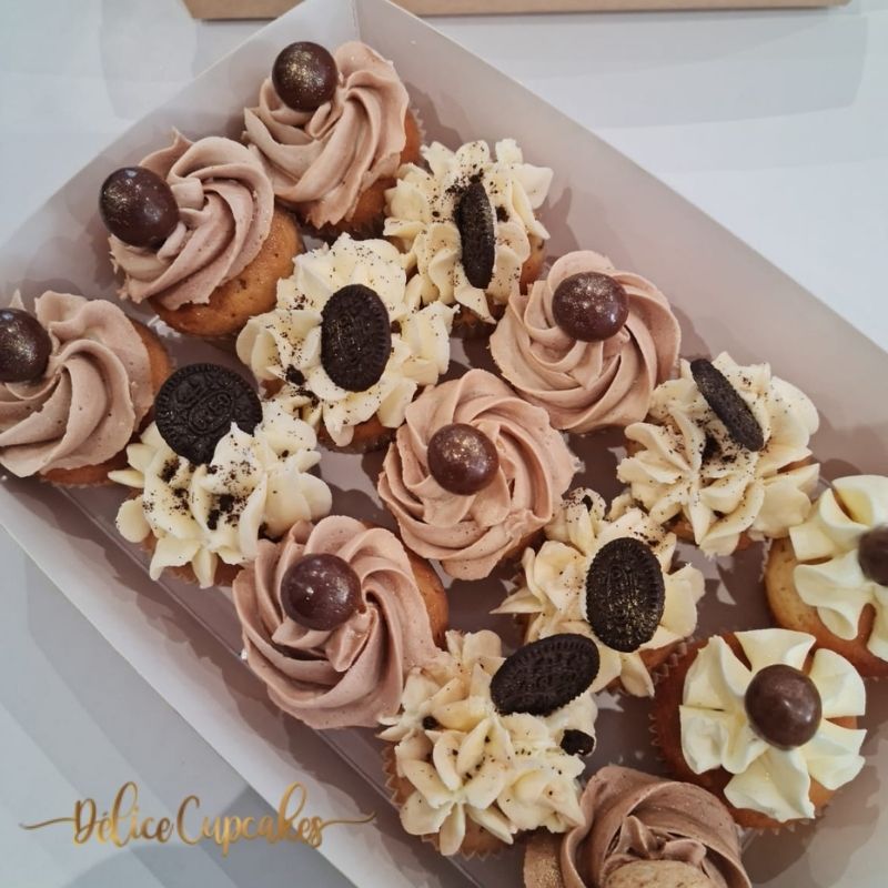 Coffret Délice du jour de 15 Mini Cupcakes