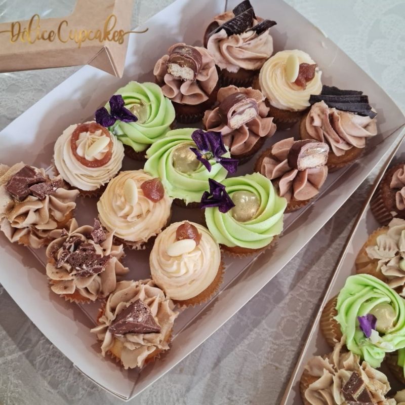Coffret Délice du jour de 15 Mini Cupcakes