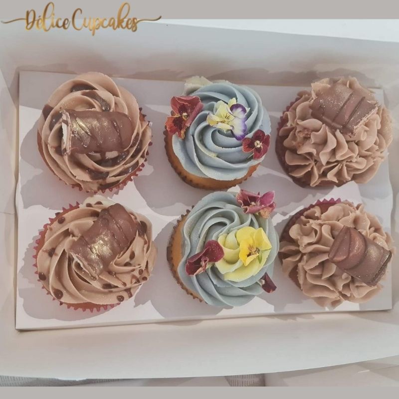 Coffret Délice du jour de 6 Cupcakes
