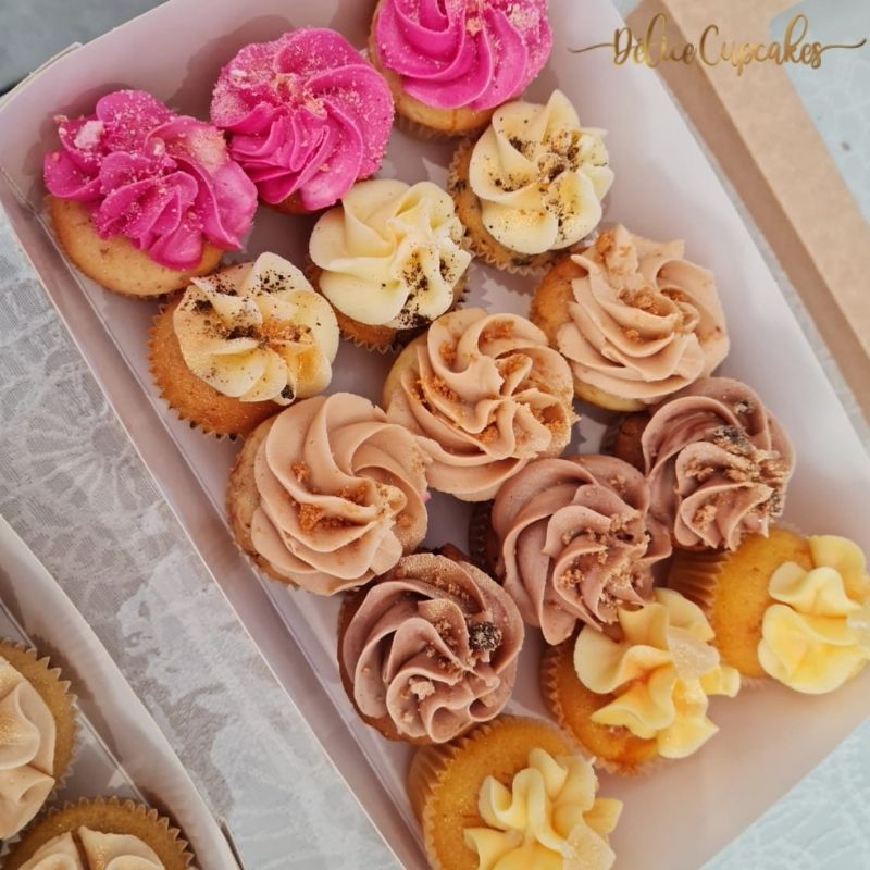 Coffret Délice du jour de 15 Mini Cupcakes