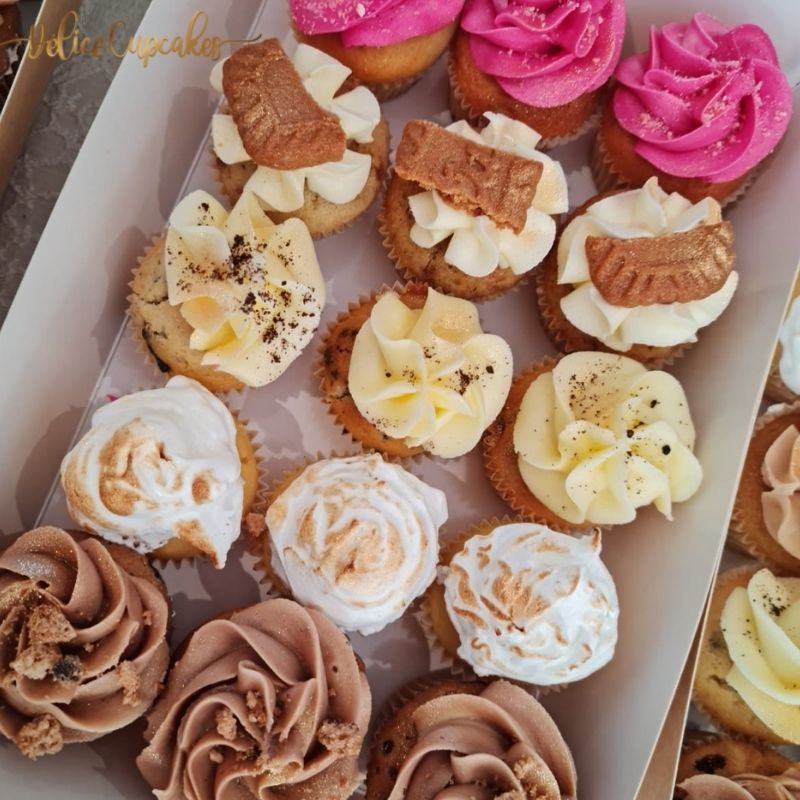 Coffret Délice du jour de 15 Mini Cupcakes