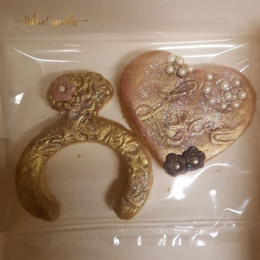 Biscuits personnalisés Thème Mariage/Amour à partir de