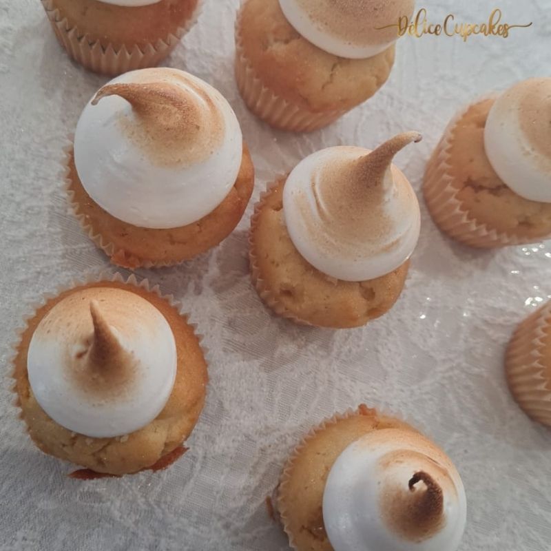 Cupcake citron meringué à partir de