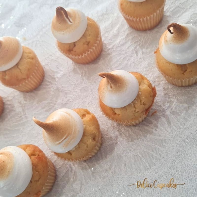 Cupcake citron meringué à partir de