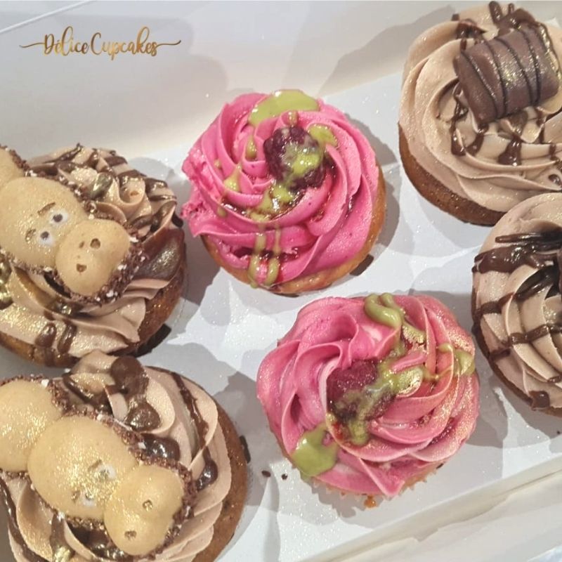 Coffret Délice du jour de 6 Cupcakes