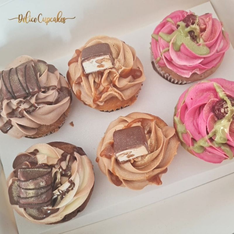 Coffret Délice du jour de 6 Cupcakes
