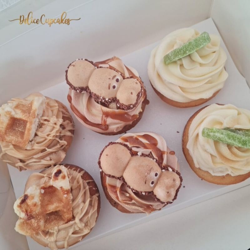 Coffret Délice du jour de 6 Cupcakes