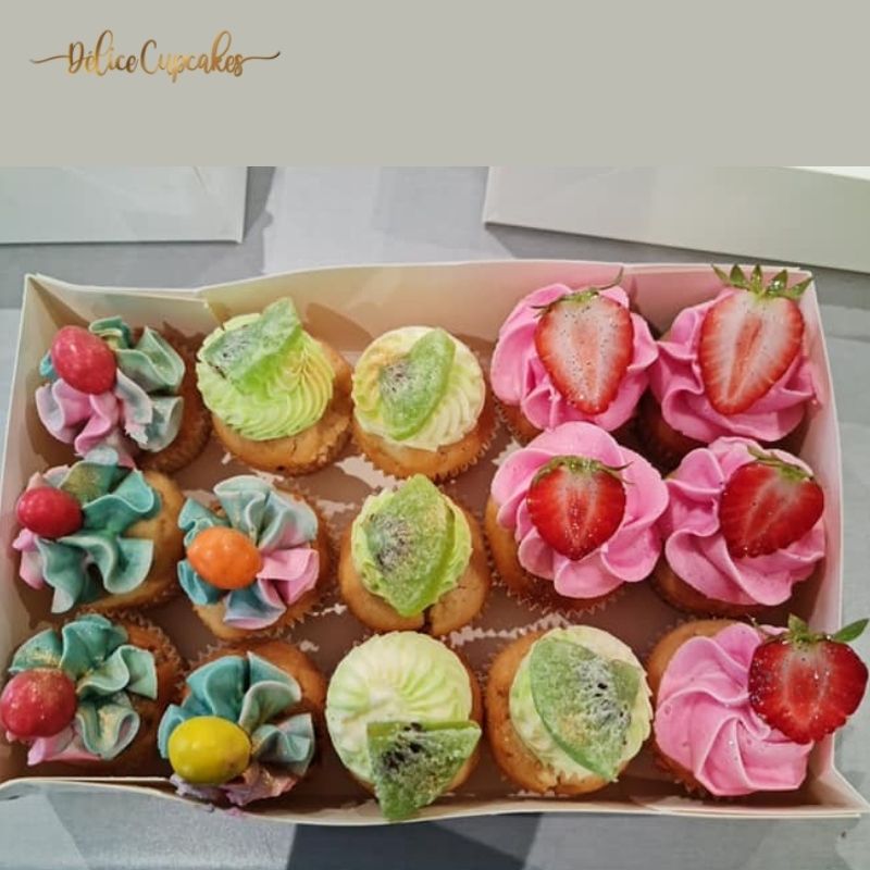 Coffret Délice du jour de 15 Mini Cupcakes