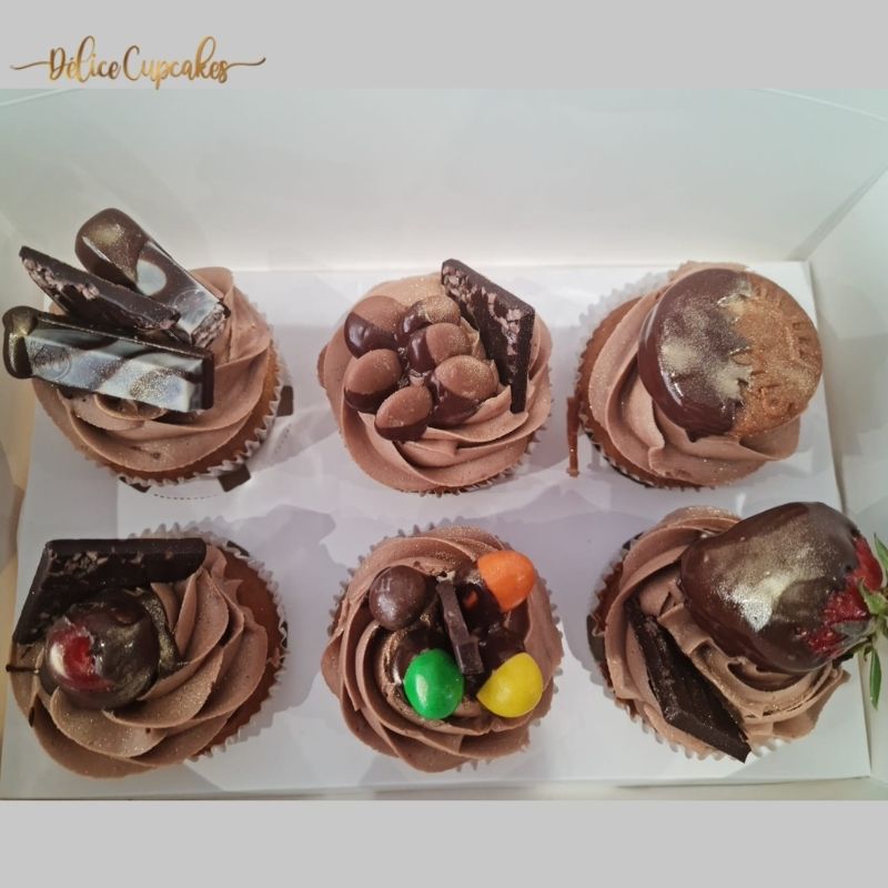Coffret Délice du jour de 6 Cupcakes