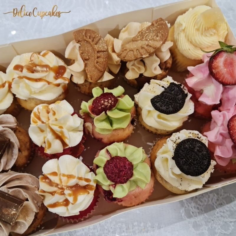 Coffret Délice du jour de 15 Mini Cupcakes