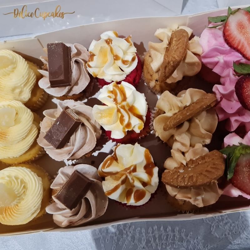 Coffret Délice du jour de 15 Mini Cupcakes
