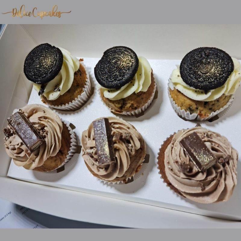 Coffret Délice du jour de 6 Cupcakes