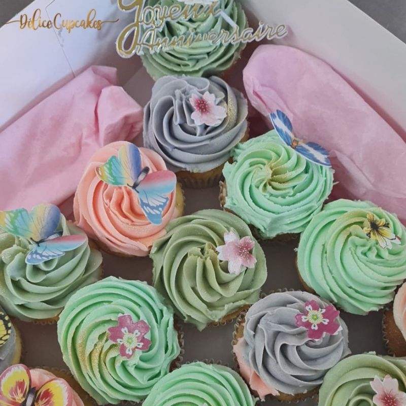 Mini Cupcake simple ( sans décoration ) à partir de