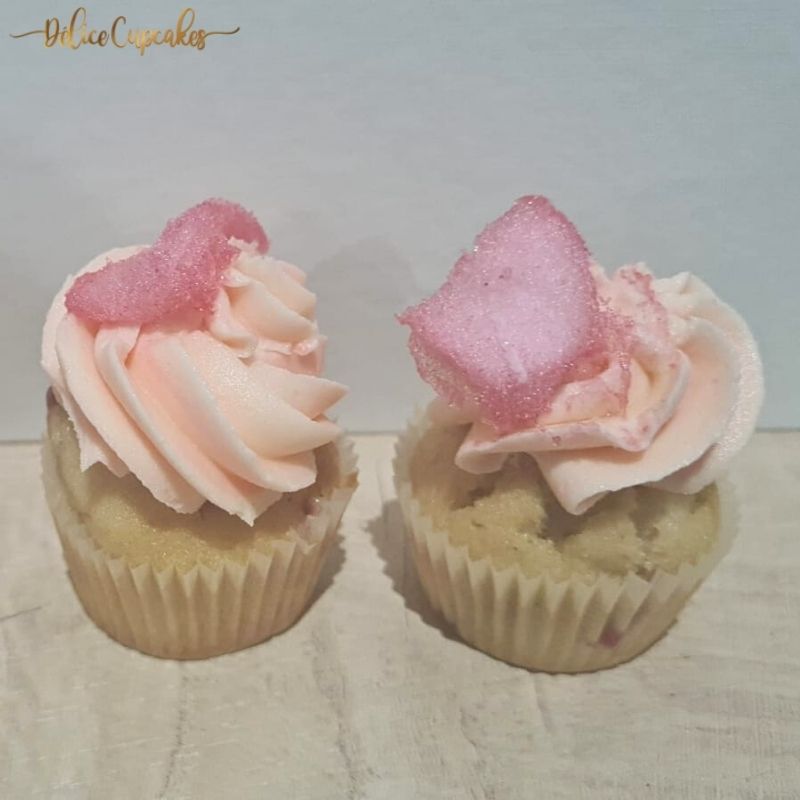 Cupcake Barbe à papa à partir de