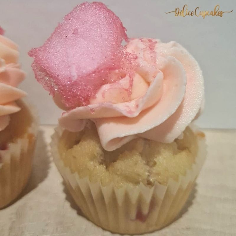 Cupcake Barbe à papa à partir de