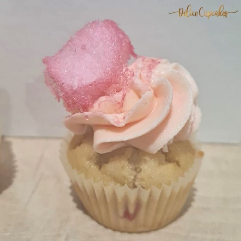 Cupcake Barbe à papa à partir de