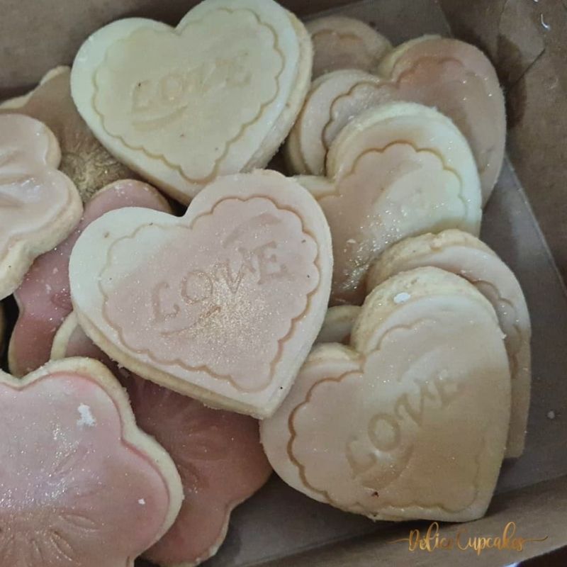 Biscuits personnalisés Thème Mariage/Amour à partir de