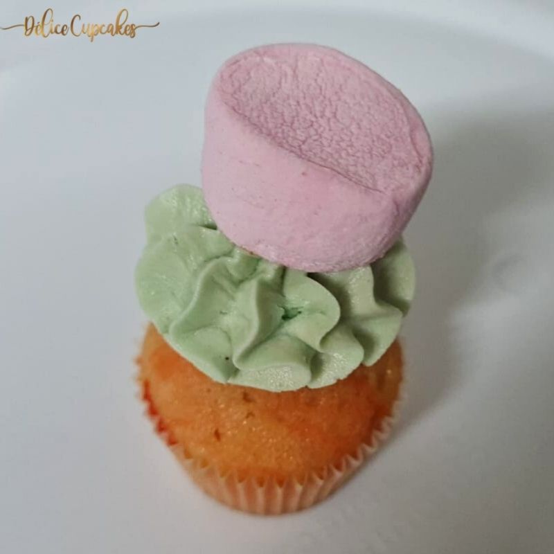 Mini Cupcake Marshmallow (guimauve à partir de