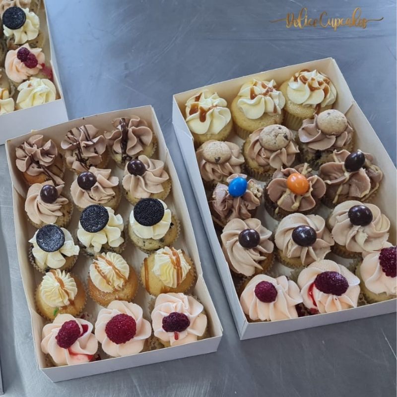 Coffret Délice du jour de 15 Mini Cupcakes