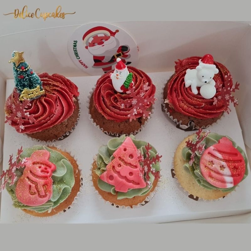 Cupcakes thème Noël