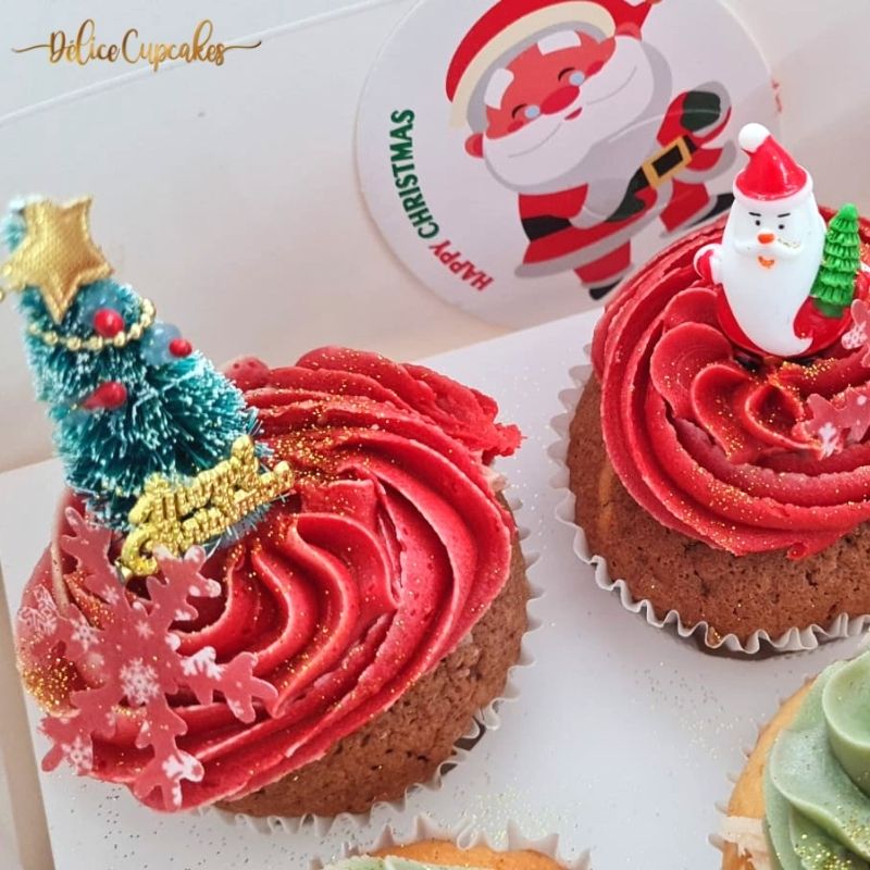 Cupcakes thème Noël