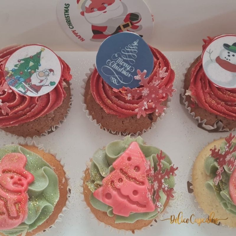 Cupcakes thème Noël