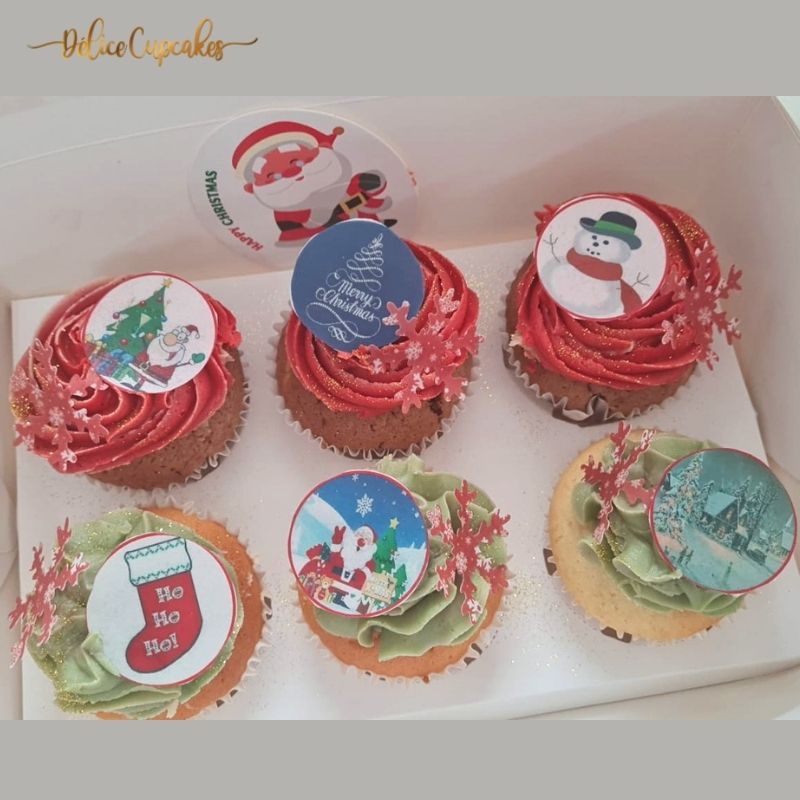 Cupcakes thème Noël