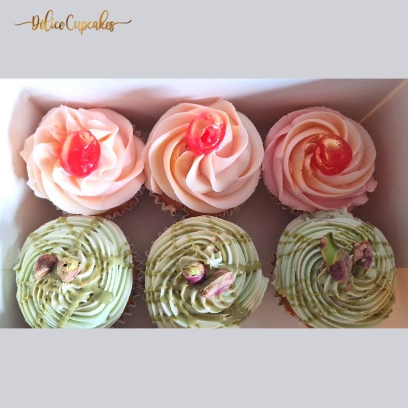 Coffret Délice du jour de 6 Cupcakes