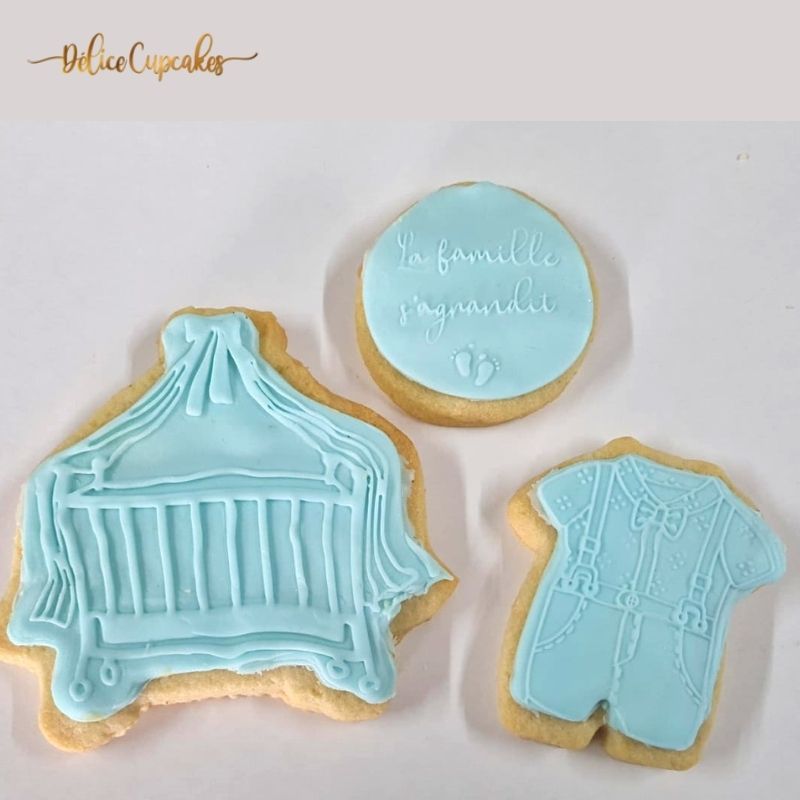 Biscuits personnalisés Thème Bébé/Baby Shower/ Gender Reveal à partir de