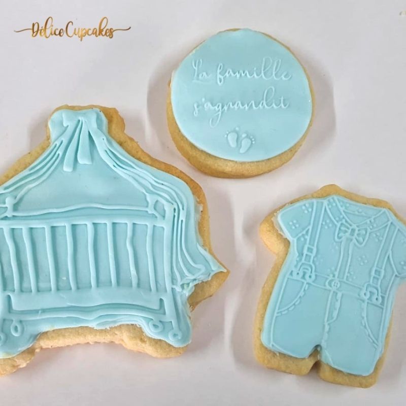 Biscuits personnalisés Thème Bébé/Baby Shower/ Gender Reveal à partir de
