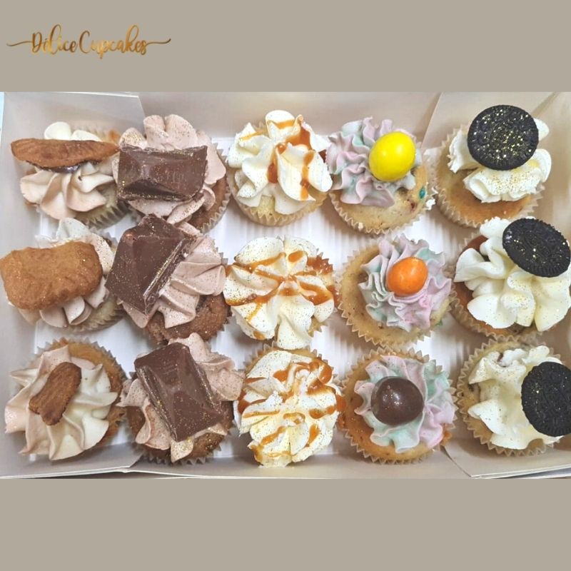 Coffret Délice du jour de 15 Mini Cupcakes