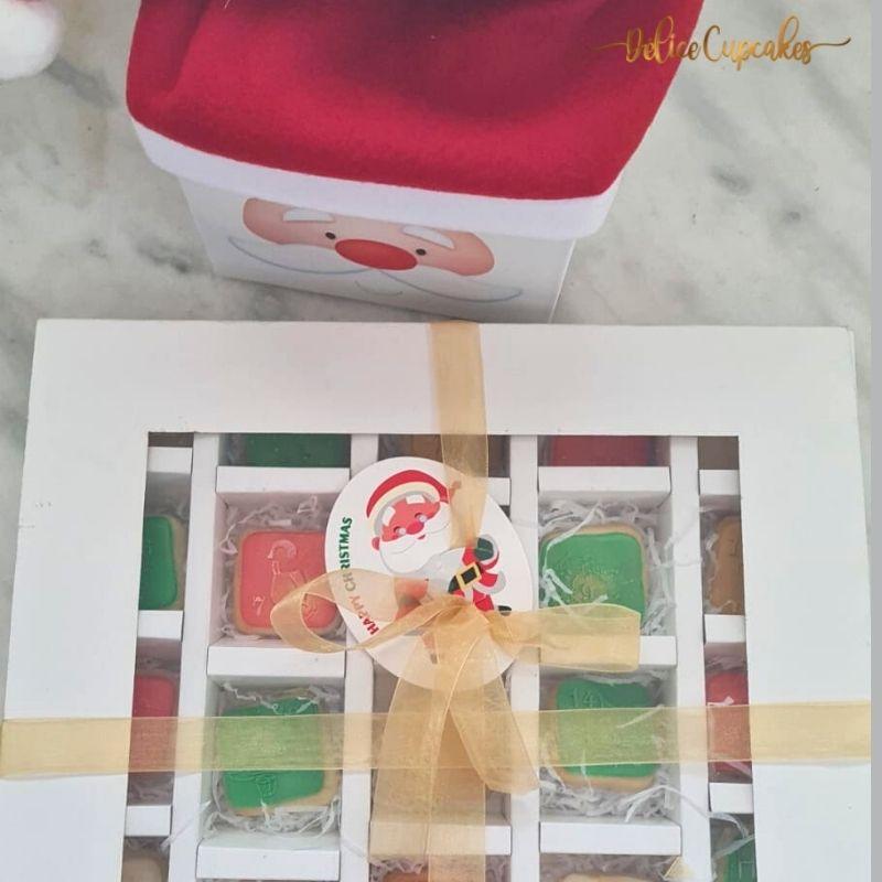 Coffret de Biscuits de Noël/ Calendrier de l'Avent