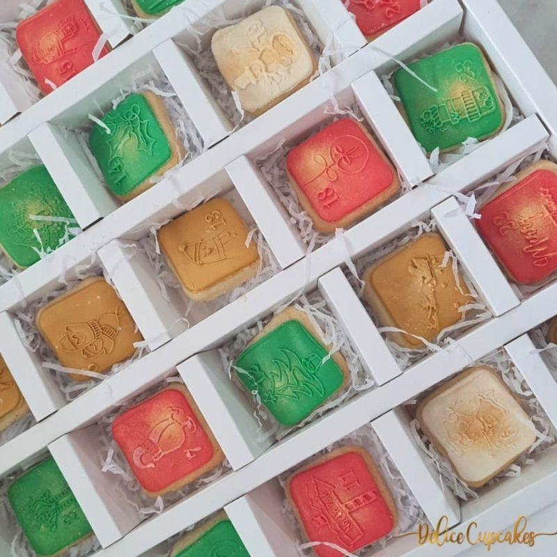 Coffret de Biscuits de Noël/ Calendrier de l'Avent