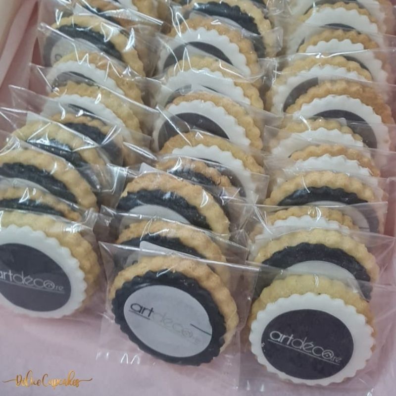 Biscuits personnalisés Fête d'Entreprise (Avec votre Logo)