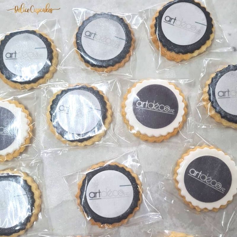 Biscuits personnalisés Fête d'Entreprise (Avec votre Logo)