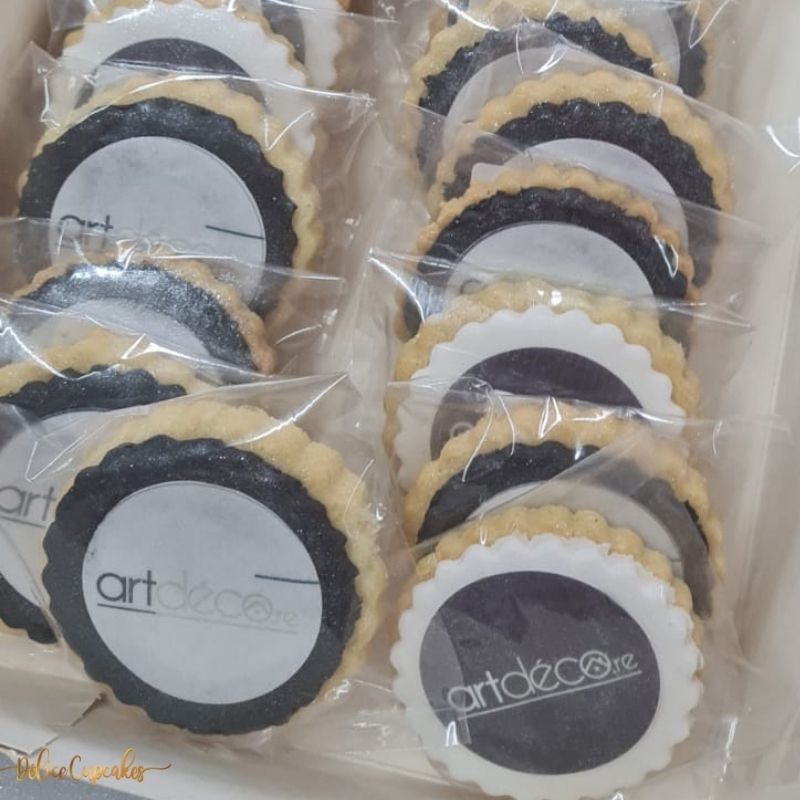Biscuits personnalisés Fête d'Entreprise (Avec votre Logo)