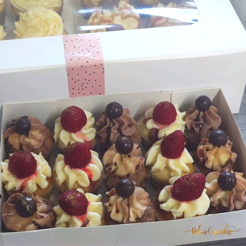 Coffret Délice du jour de 15 Mini Cupcakes