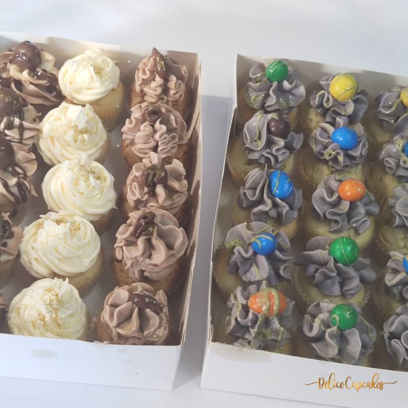 Coffret Délice du jour de 15 Mini Cupcakes